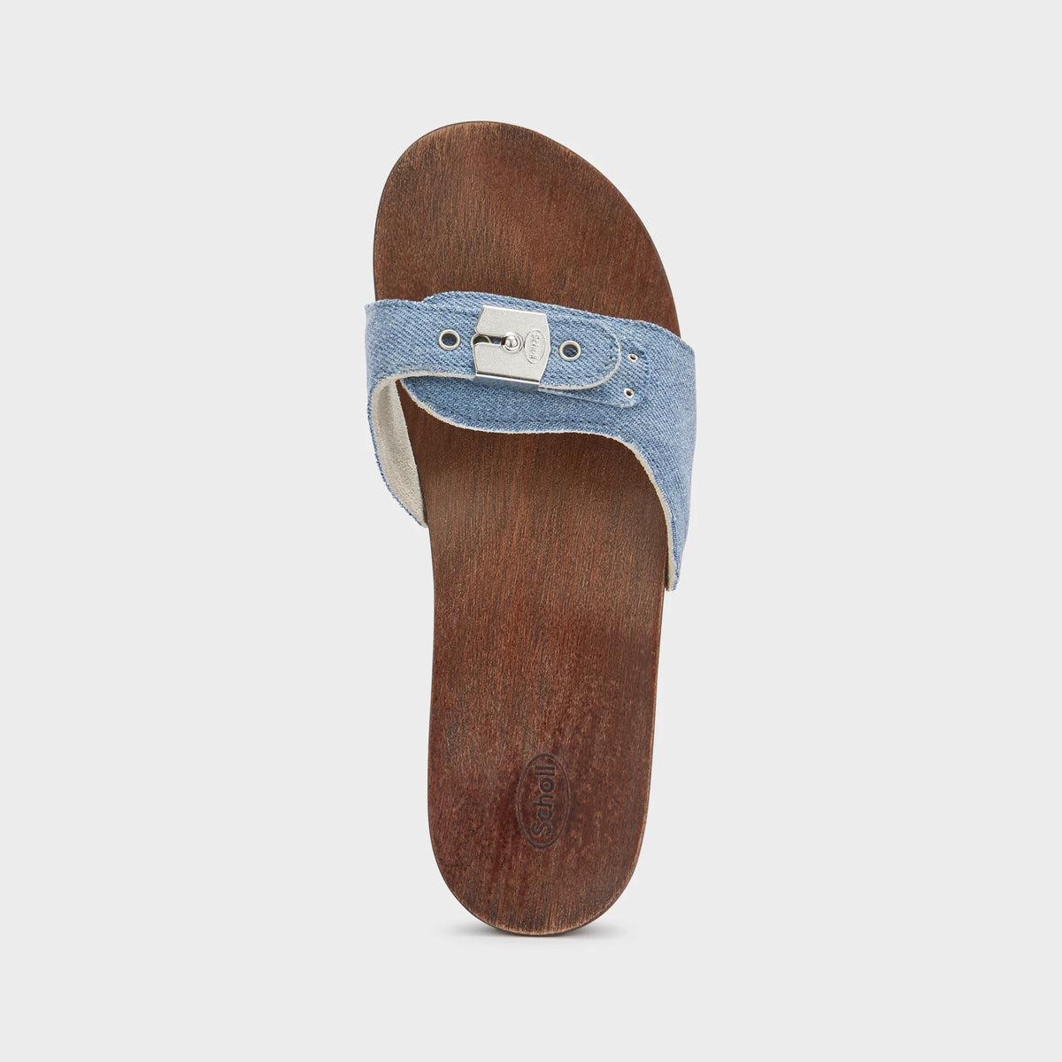 Pescura Heel Denim - Ženske papuče