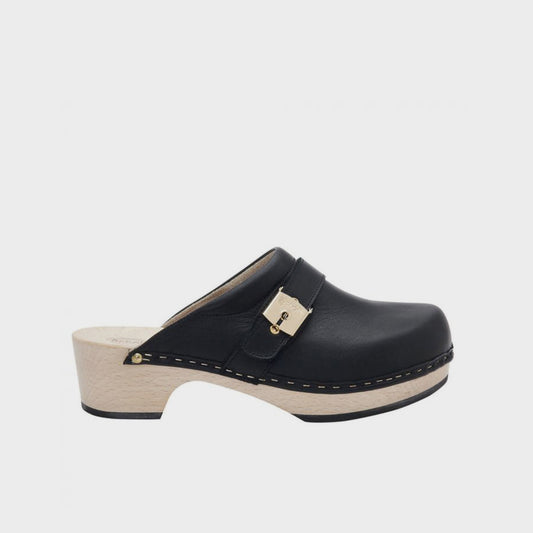 PESCURA CLOG 50 LEA-W BLACK