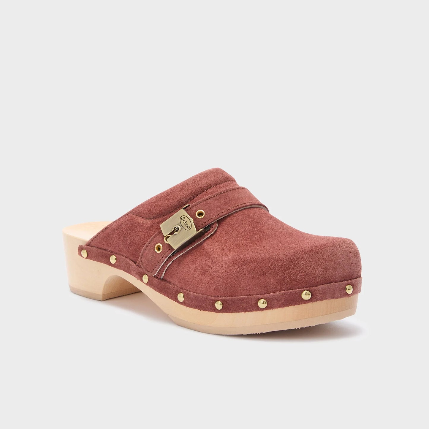 Pescura Clog 50 - Wooden Clogs in suede
